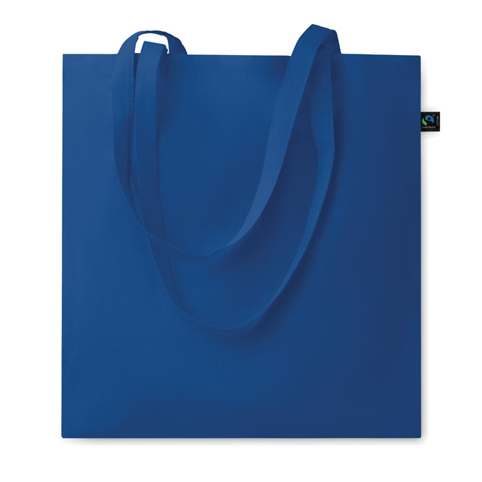 Cabas personnalisé coton Fairtrade 140gr OSOLE COLOUR Bleu royal